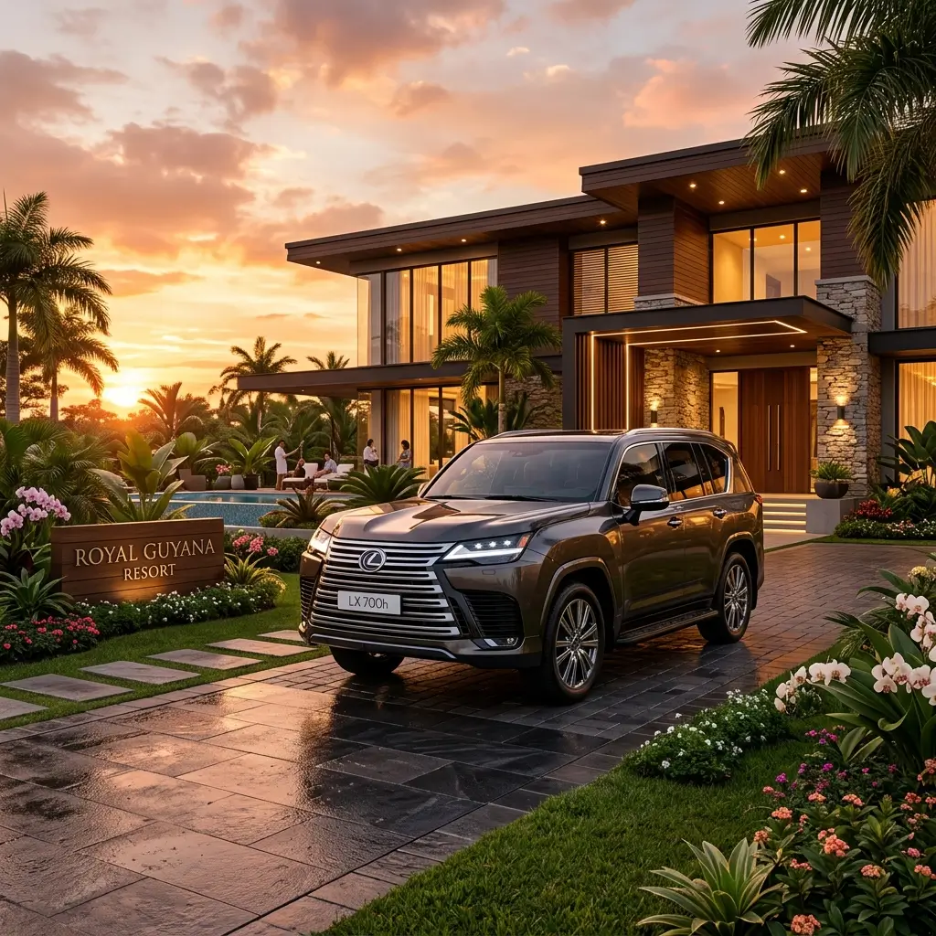 Why the Lexus LX 700h is Perfect for Guyana Roads